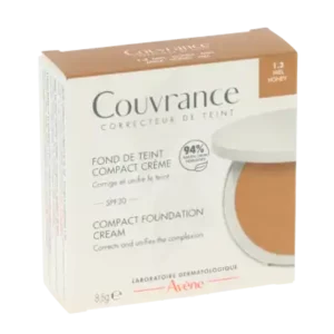 avene couvrance fond de teint creme miel 1 3 boitier 8 5g.webp
