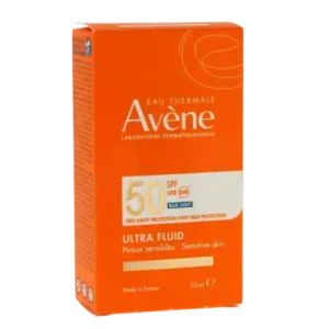 avene eau thermale solaire ultra fluid spf50 fluide teinte flacon de 50 ml.webp