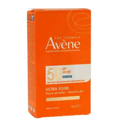 avene eau thermale solaire ultra fluid spf50 fluide teinte flacon de 50 ml.webp