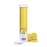 hydratis pastille effervescente citron fleurs de sureau tube de 10.webp