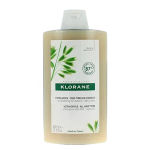 klorane capillaire shampoing avoine bio flacon de 400 ml.webp